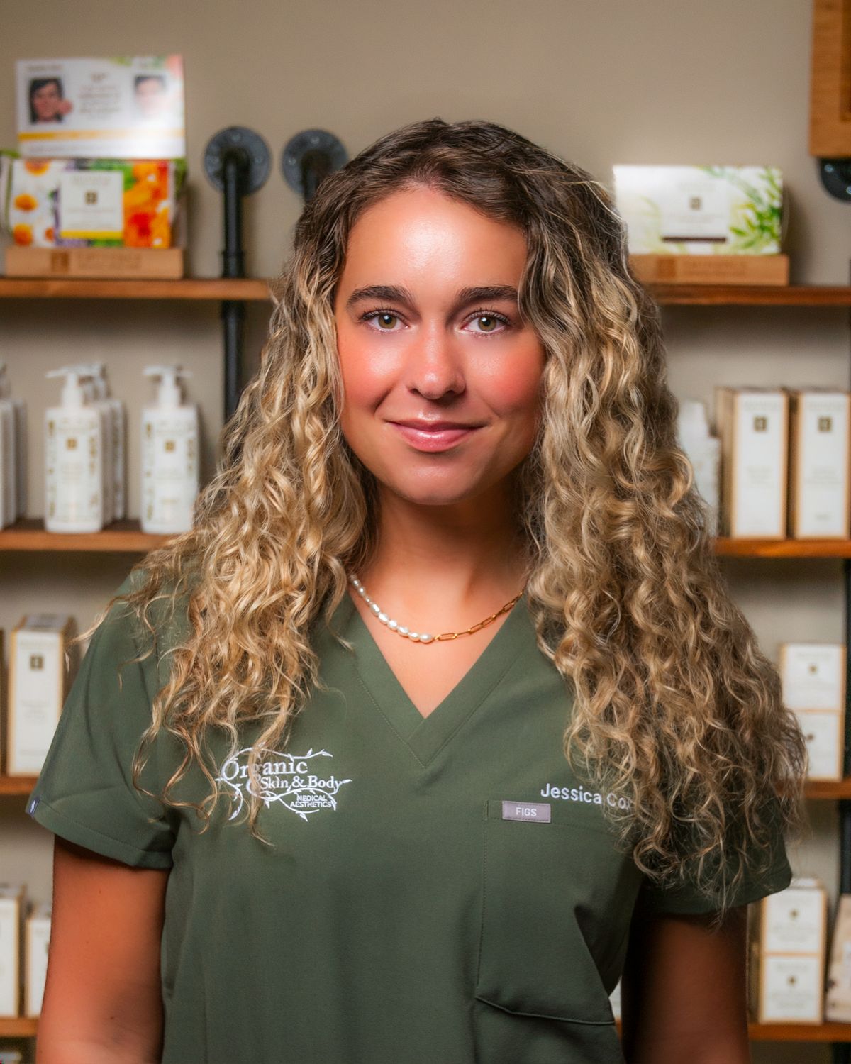 Organic Skin and Body team member at the Bradenton med spa