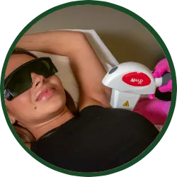 <p>One of Organic Skin & Body Medical Aesthetics’ most popular services is our laser hair removal service. You too can enjoy the benefits of our hair removal service. No more waxing or shaving!</p>