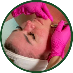 <p>An exfoliating treatment that removes dead skin cells to reveal a smoother, more radiant complexion. Microdermabrasion gently resurfaces the skin, reducing the appearance of fine lines, acne scars, and uneven texture.</p>